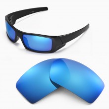 Walleva Ice Blue Coated ISARC Polarized Replacement Lenses for Oakley Gascan Sunglasses